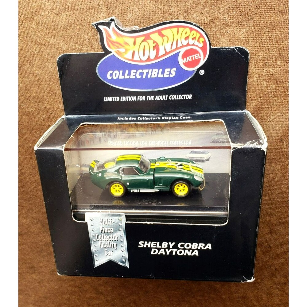 2000 Hot Wheels  SHELBY COBRA DAYTONA Dark Green COOL COLLECTIBLES LTD ED #22051